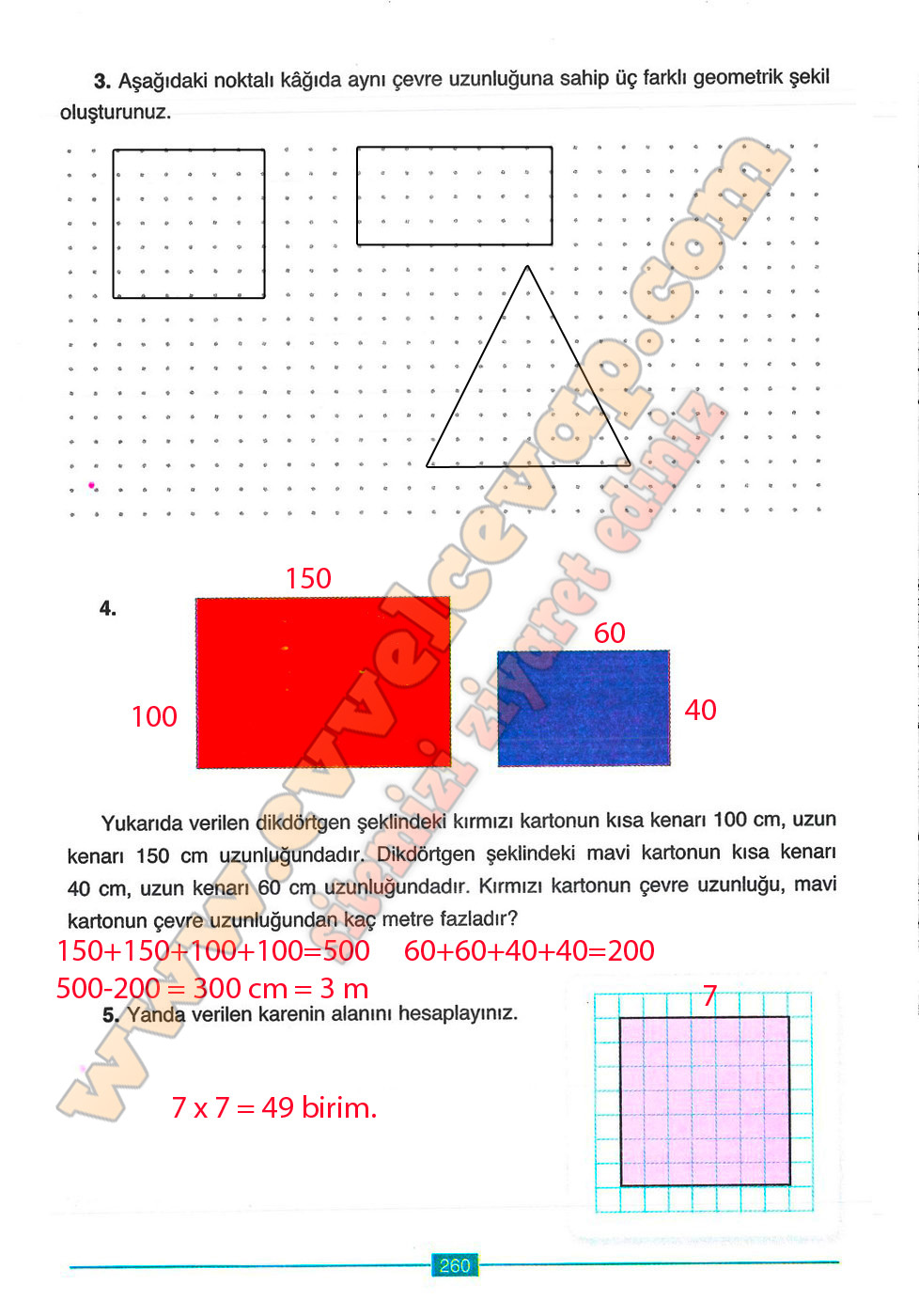 Sinif Matematik Ders Kitabi Cevaplari Ada Sayfa Dev Zaman