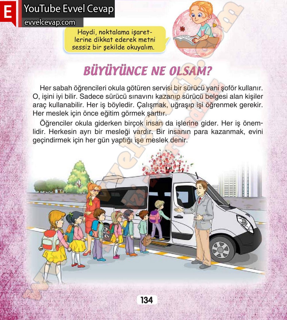 3. Sınıf Sonuç Yayınları Türkçe Ders Kitabı Cevapları Sayfa 134