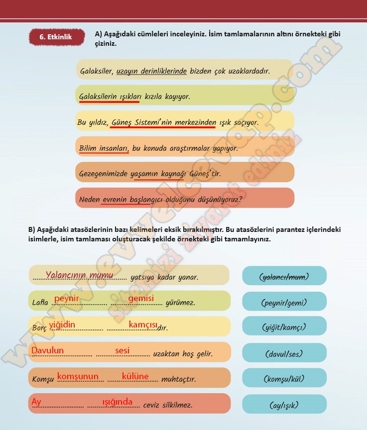 6 sınıf türkçe ders kitabı sayfa 136 137 138 139 140 141 142 143
