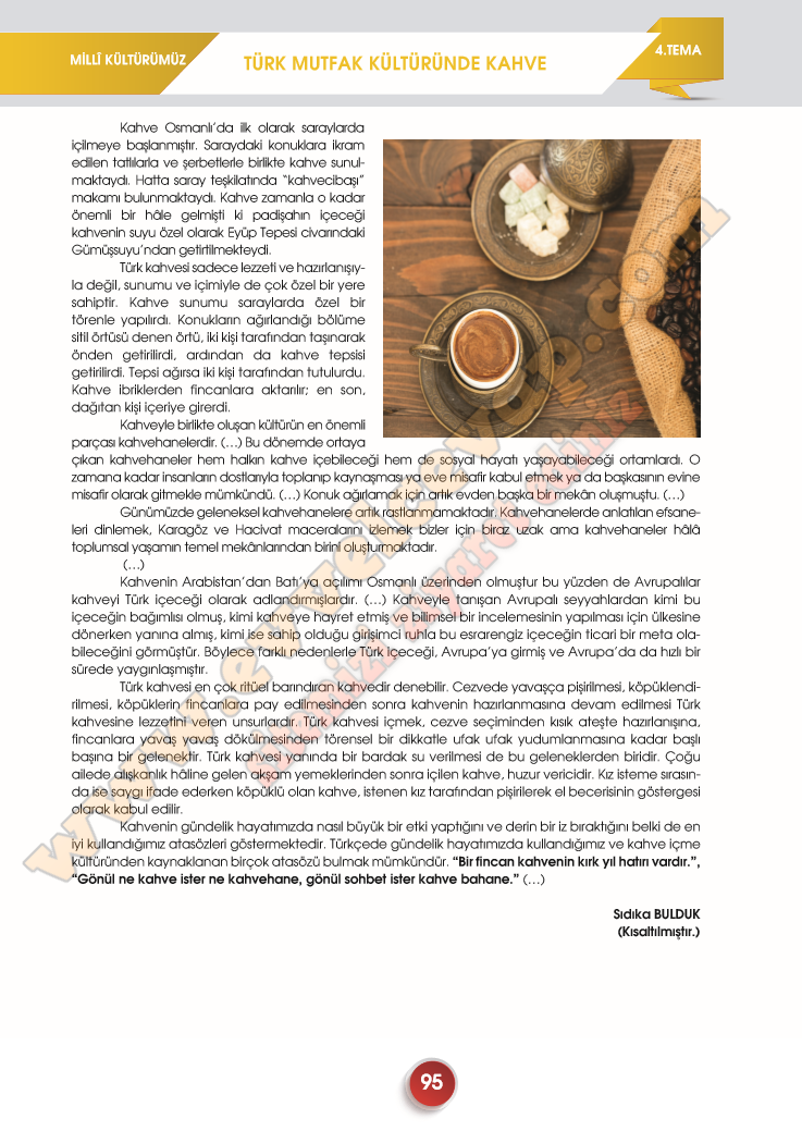 7. Sınıf Türkçe Ders Kitabı Sayfa 949596979899100 Cevapları Meb