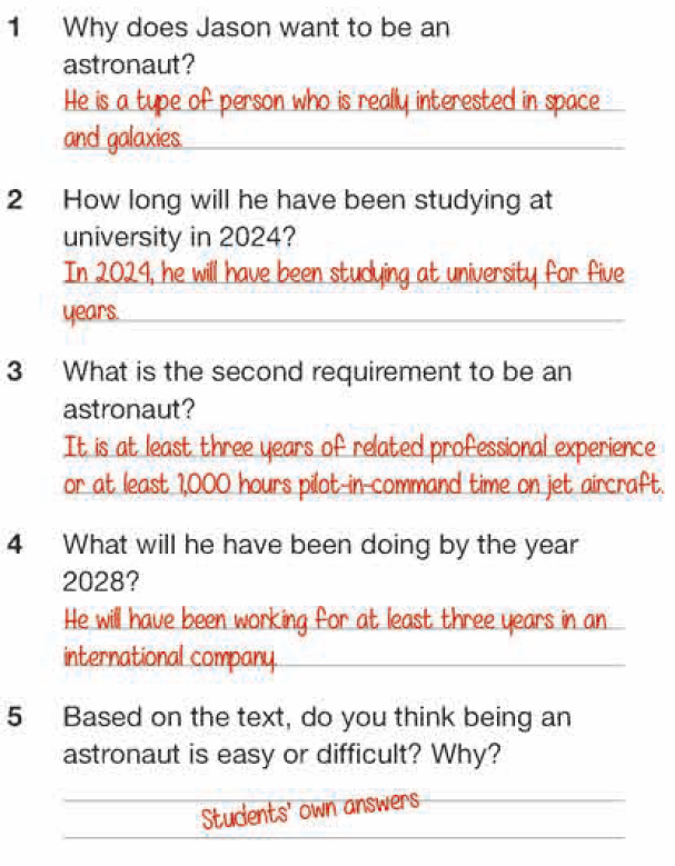 Read the text again and answer the following questions. Ödev Zamanı