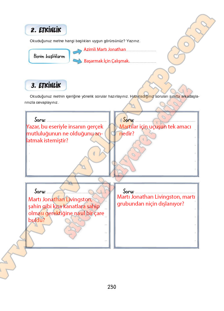 7-sinif-turkce-ders-kitabi-cevaplari-dortel-yayinlari-sayfa-230