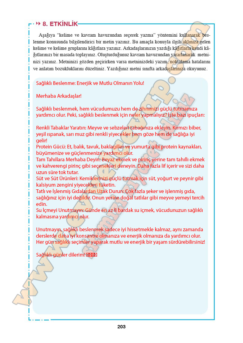 8-sinif-turkce-ders-kitabi-cevaplari-ferman-yayinlari-sayfa-203