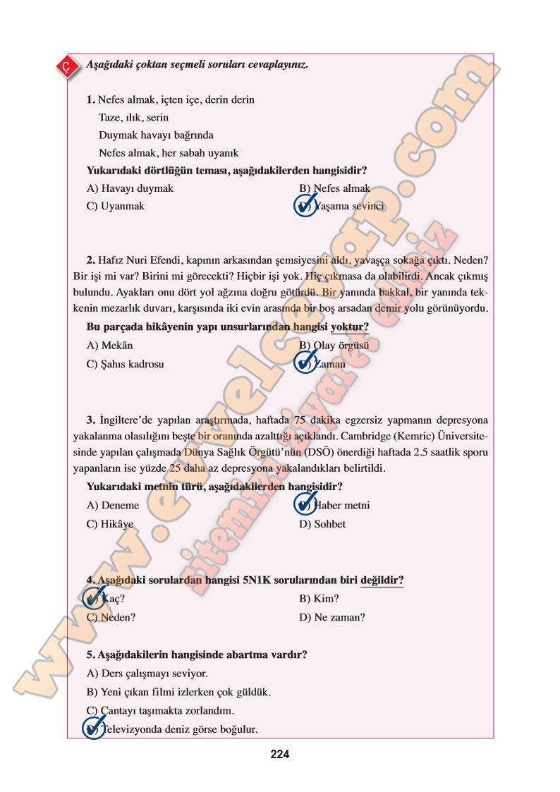 8-sinif-turkce-ders-kitabi-cevaplari-ferman-yayinlari-sayfa-224