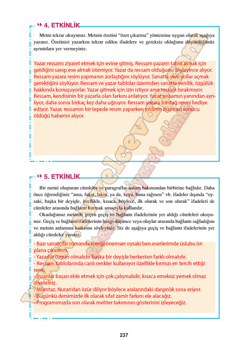 8-sinif-turkce-ders-kitabi-cevaplari-ferman-yayinlari-sayfa-237