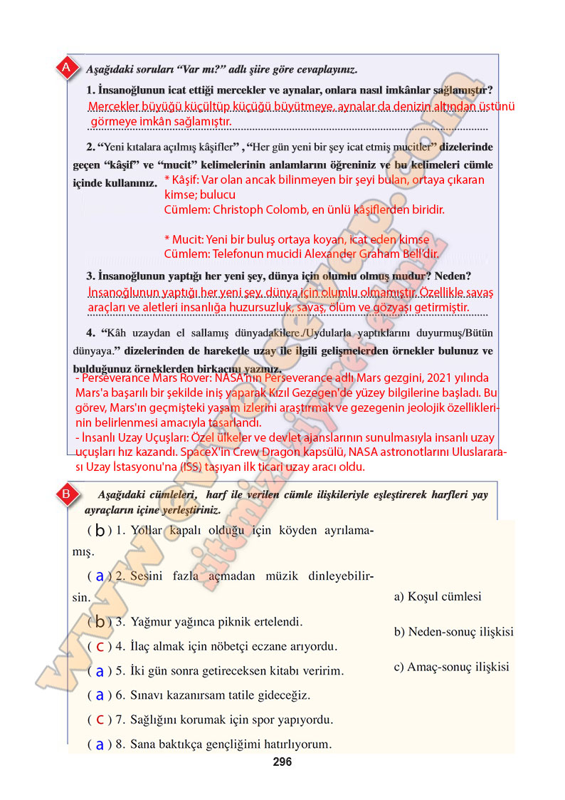 8-sinif-turkce-ders-kitabi-cevaplari-ferman-yayinlari-sayfa-296